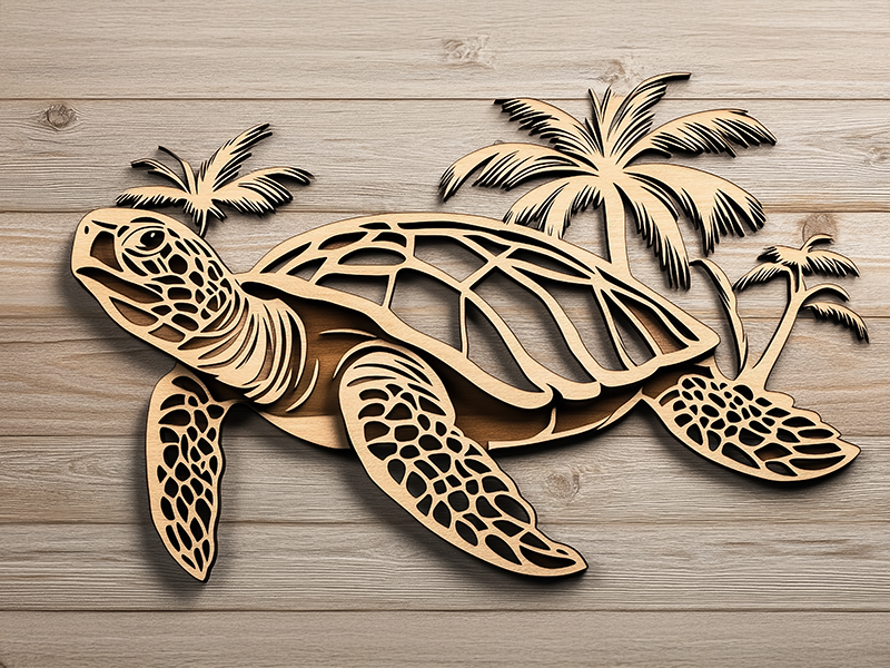 Gravure et impression UV déco murale