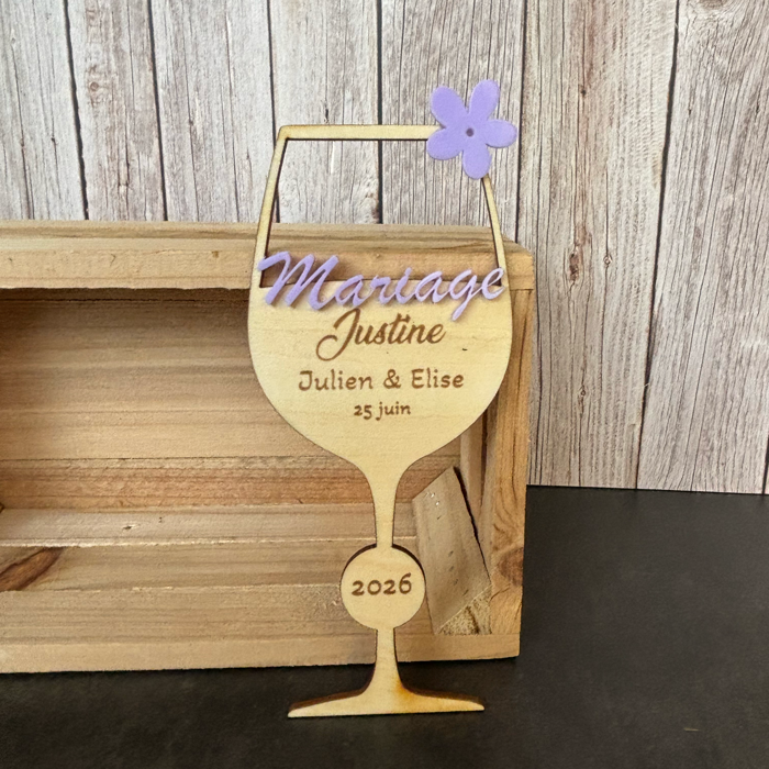 Déco de mariage à personnaliser à Moncoutant sur Sèvre