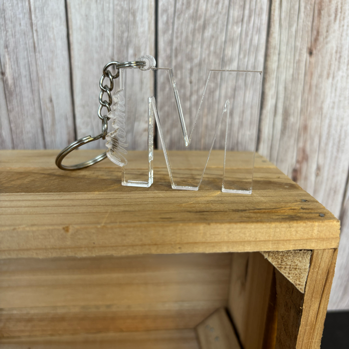 Porte clé sur mesure avec prénom gravé