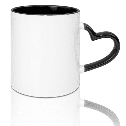 Mug anse coeur personnalisé photo texte cadeau saint valentin romantique Kallima