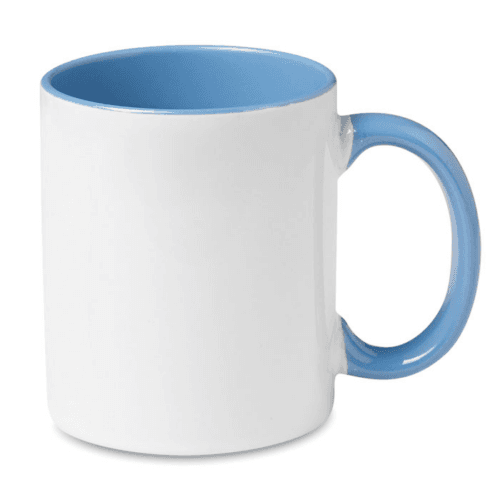 mug personnalisé anse couleur impression sublimation