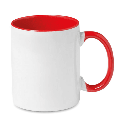 Mug personnalisé couleur intérieur anse impression photo logo entreprise Kallima