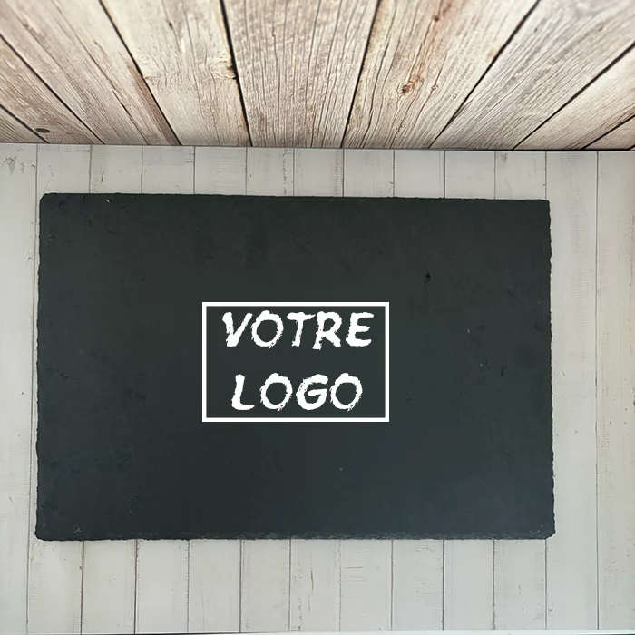 Planche de présentation pour restaurant gravé avec votre logo